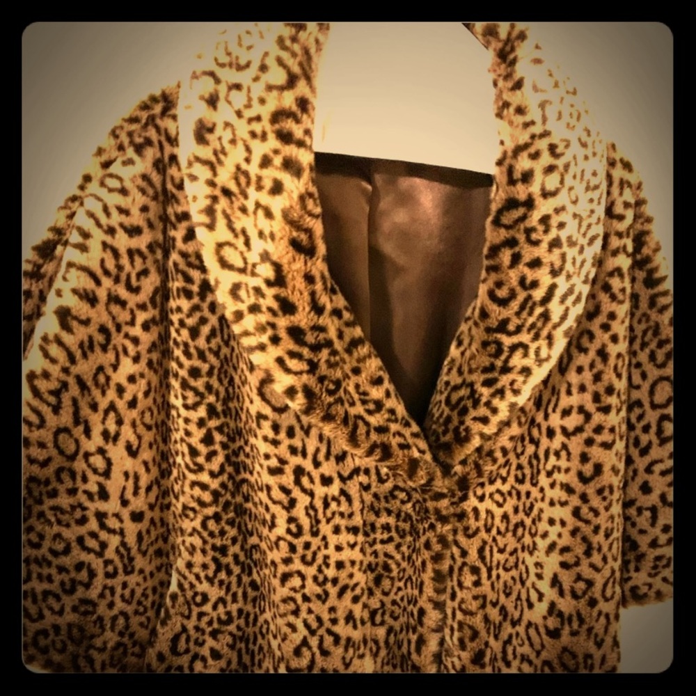 Marvin Richards Leopard Print Cropped Jacket